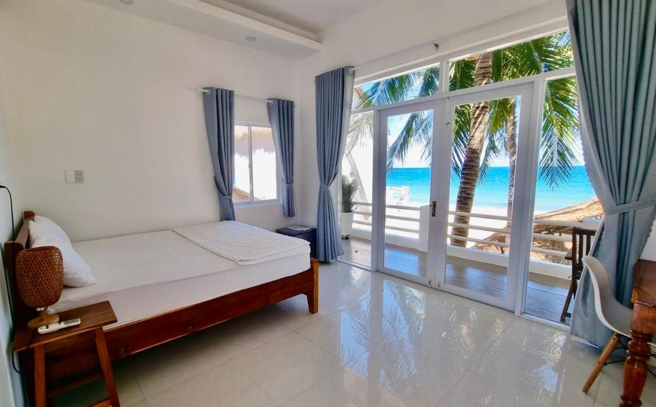 Lucky Spot Beach Bungalow Bed & Breakfast Song Cau Bagian luar foto