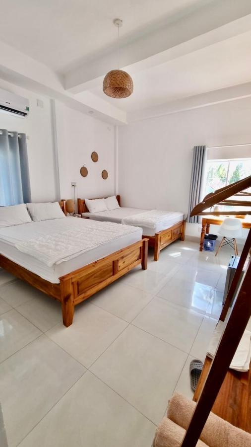 Lucky Spot Beach Bungalow Song Cau Bagian luar foto