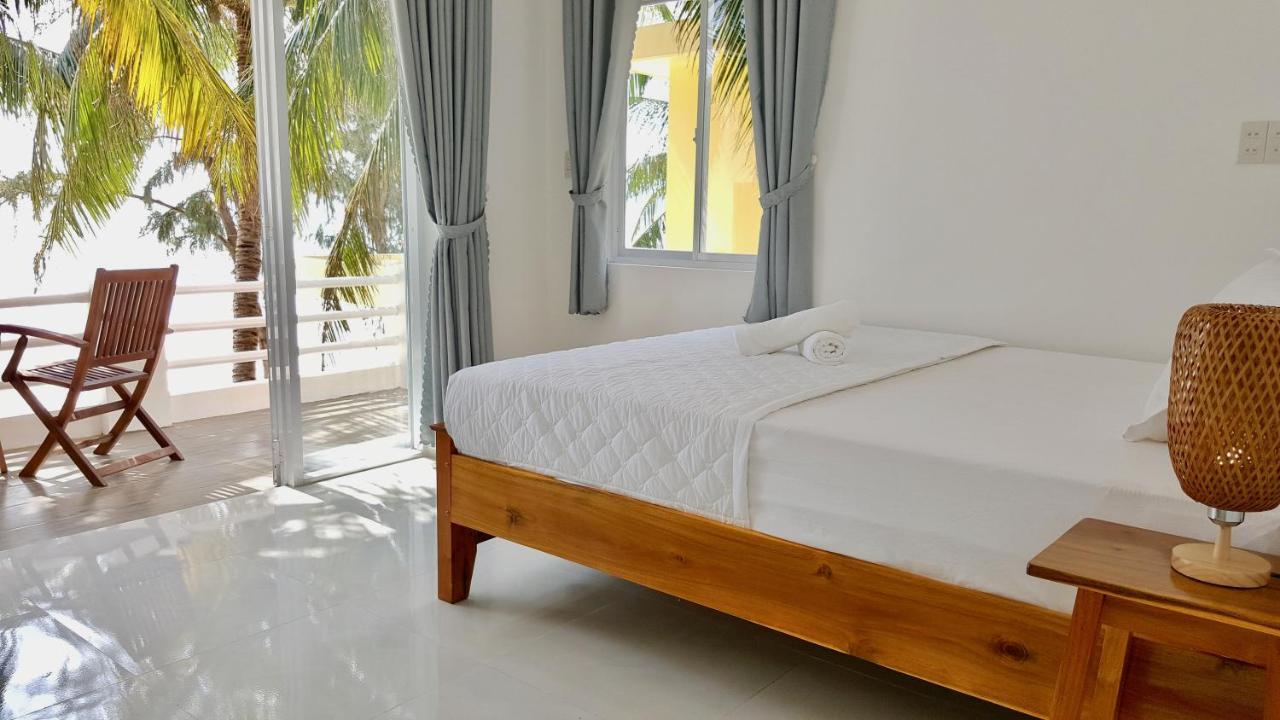 Lucky Spot Beach Bungalow Song Cau Bagian luar foto