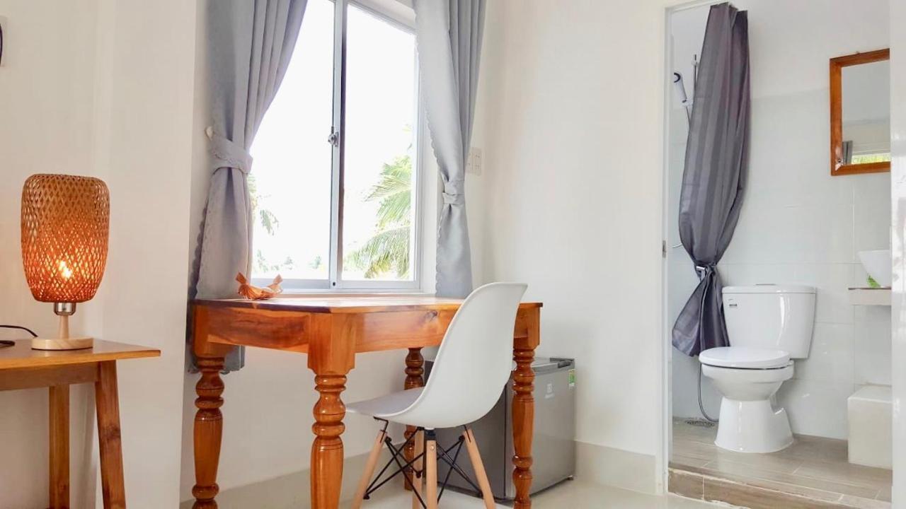 Lucky Spot Beach Bungalow Song Cau Bagian luar foto